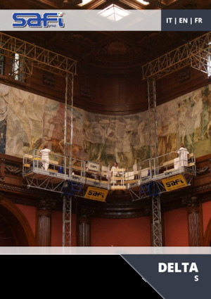 Работни платформи за качване на мачти Safi DELTA S 1000