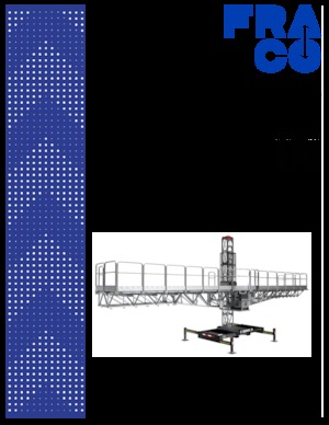 Работни платформи за качване на мачти Fraco FRSM 20K