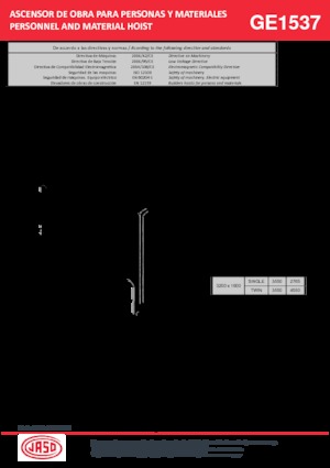 Промишлени подемници Jaso GEI1537