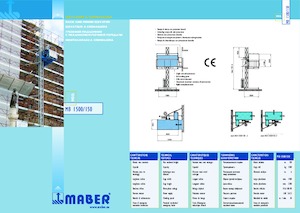 Промишлени подемници Maber MB 1500/150