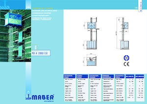 Промишлени подемници Maber MB A 2000/150