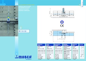 Работни платформи за качване на мачти Maber MB S 01/120