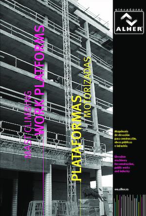 Работни платформи за качване на мачти Elevadores Alher PM 200