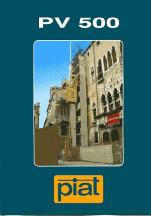 Промишлени подемници Piat PV 500