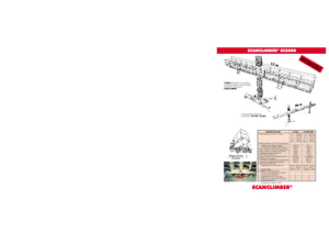 Работни платформи за качване на мачти Scanclimber SC 5000 E