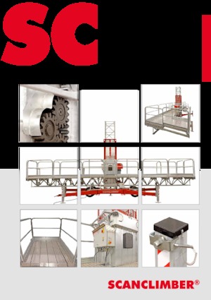 Работни платформи за качване на мачти Scanclimber Taurus SC6000