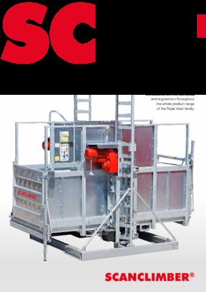 Промишлени подемници Scanclimber SC20M