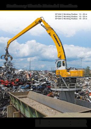 Щишки за ексаватори Liebherr EP 934 C Litronic