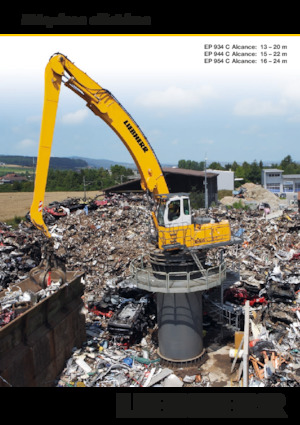 Щишки за ексаватори Liebherr EP 934 C Litronic