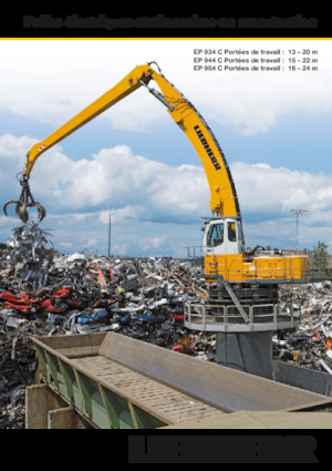 Щишки за ексаватори Liebherr EP 934 C Litronic