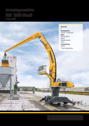 Щишки за ексаватори Liebherr LH 110 C Gantry Port Litronic