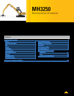 Щишки за ексаватори Caterpillar MH3250