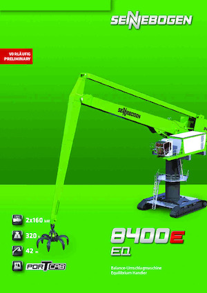 Щишки за ексаватори Sennebogen 8400 EQ 