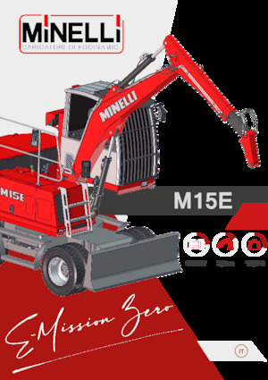 Щишки за ексаватори Minelli M15E