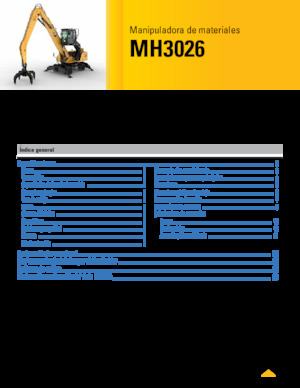 Щишки за ексаватори Caterpillar MH3026