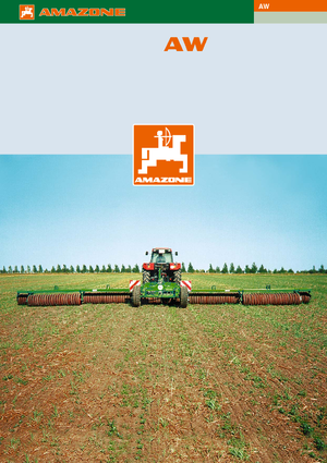 Ливадни и полеви валяци Amazone AW 9400