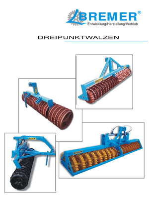 Ливадни и полеви валяци Bremer CW 250/50