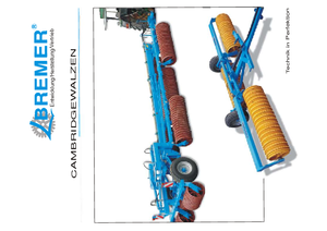 Ливадни и полеви валяци Bremer CWK 620/60