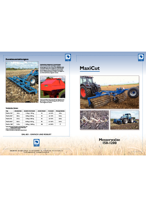 Ливадни и полеви валяци DAL-BO MaxiCut 200