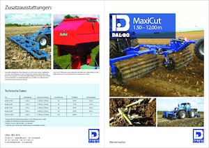 Ливадни и полеви валяци DAL-BO MaxiCut 150