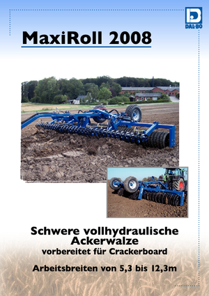 Ливадни и полеви валяци DAL-BO MaxiRoll 760