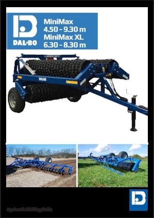 Ливадни и полеви валяци DAL-BO MiniMax 830 CB