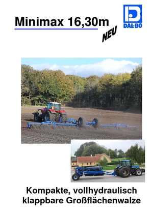 Ливадни и полеви валяци DAL-BO MiniMax Classic 16.3