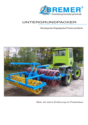 Ливадни и полеви валяци Bremer NW 13