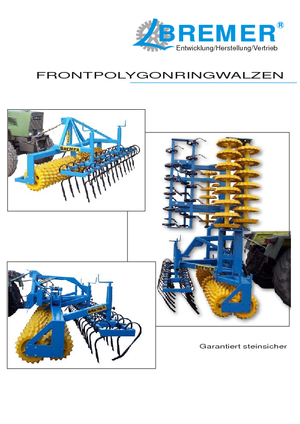 Ливадни и полеви валяци Bremer PGS 300 EV