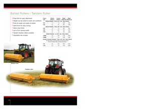 Ливадни и полеви валяци Twose S-R 8