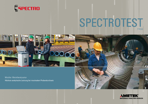 Метални анализатори Spectro SPECTROTEST