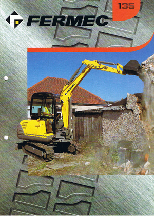 Мини екскаватори Terex-Fermec 135