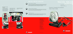 Мини екскаватори Neuson 1503