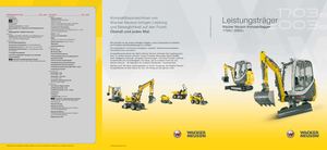 Мини екскаватори Wacker Neuson 1703