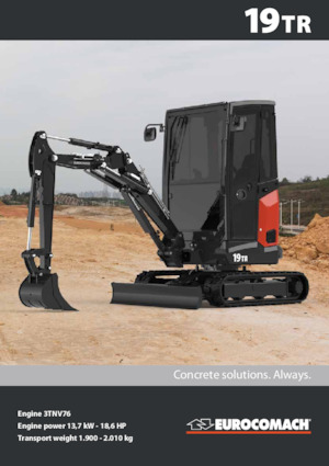 Мини екскаватори Eurocomach 19 TR