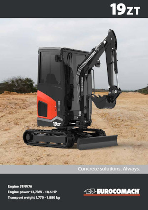 Мини екскаватори Eurocomach 19 ZT
