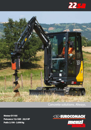 Мини екскаватори Eurocomach 22sa