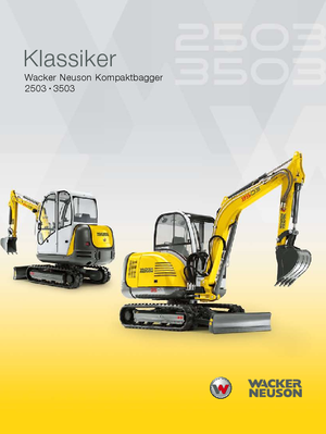 Мини екскаватори Wacker Neuson 3503