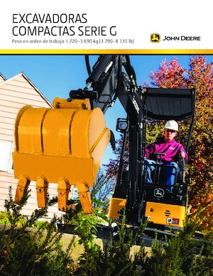 Мини екскаватори John Deere Construction 30G