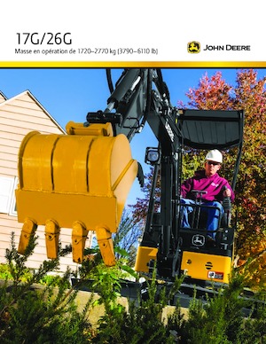 Мини екскаватори John Deere Construction 30G