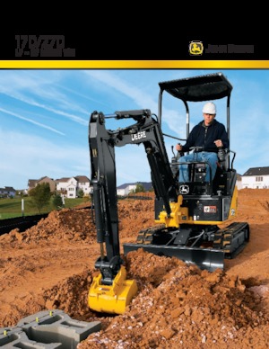 Мини екскаватори John Deere Construction 17D