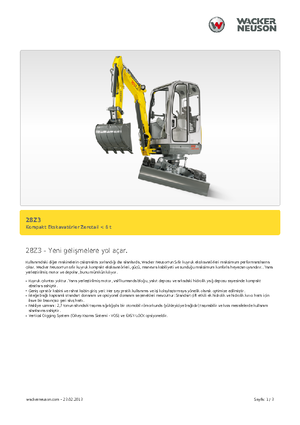 Мини екскаватори Neuson 28 Z 3