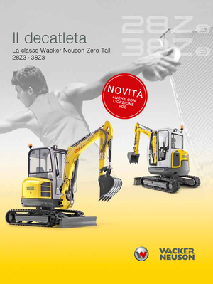 Мини екскаватори Wacker Neuson 38 Z 3