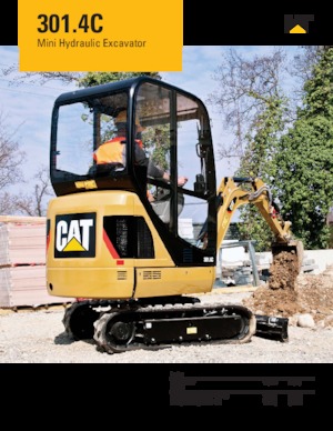 Мини екскаватори Caterpillar 301.4C