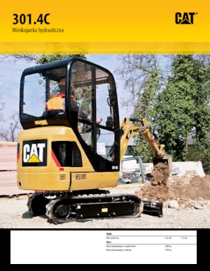 Мини екскаватори Caterpillar 301.4C