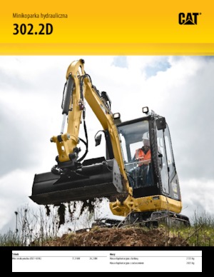 Мини екскаватори Caterpillar 302.2D