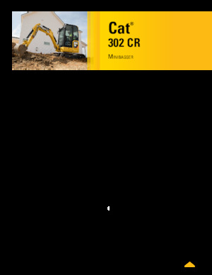Мини екскаватори Caterpillar 302 CR