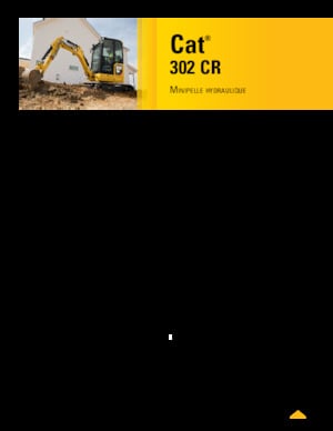 Мини екскаватори Caterpillar 302 CR