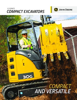 Мини екскаватори John Deere Construction 30G