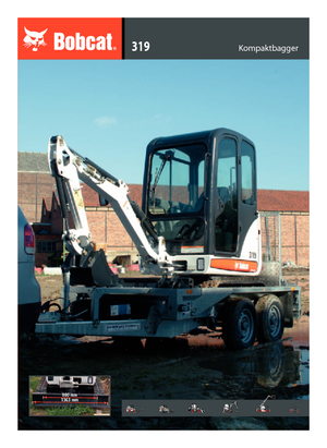 Мини екскаватори Bobcat 319 K